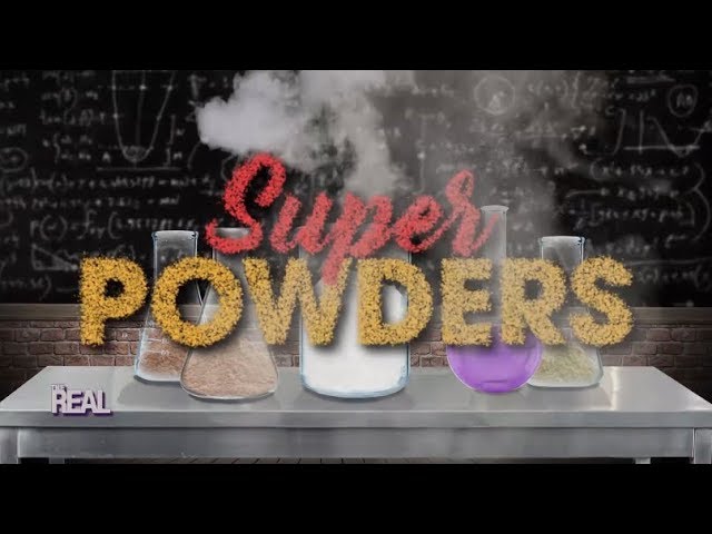 Super Powders With Health Benefits!