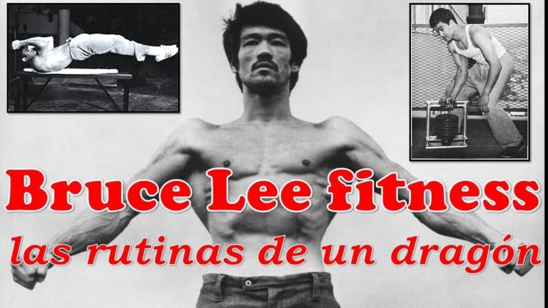 Bruce Lee y su método de entrenamiento (la rutina de un fitness del kung fu)