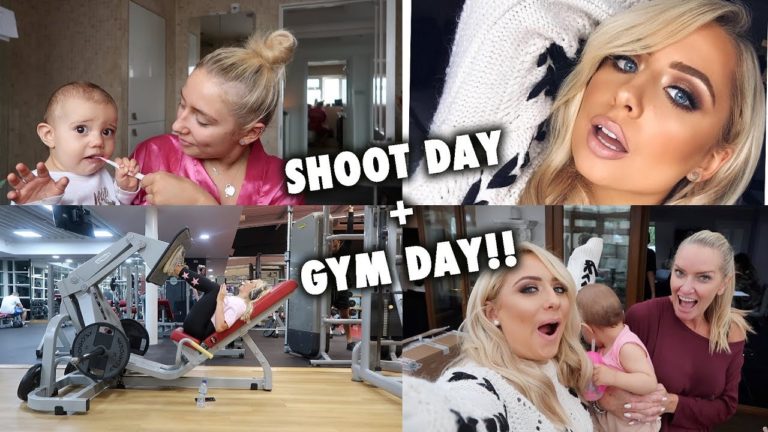 FITNESS ROUTINE, NEW HAIR + SHOOT DAY!!