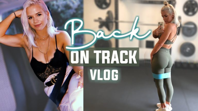 BACK ON TRACK VLOG + Q&A – Fit on Holiday, My Diet, Alcohol + Fitness, Getting Into Fitness