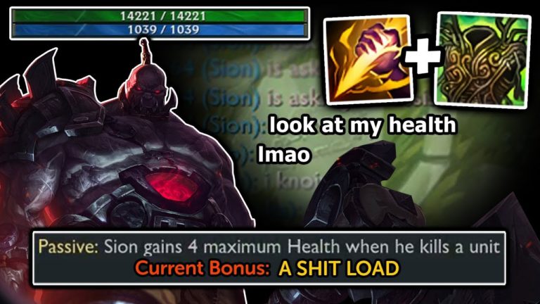 MAX HEALTH! Smite Sion + Buffs = RAID BOSS |10k + HEALTH | Adventures of SpicyNoodle264 [Episode 34]