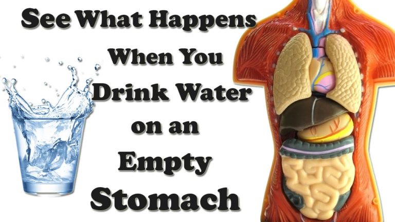 What Happens When You Drink Water On An Empty Stomach – Health Benefits Of Water