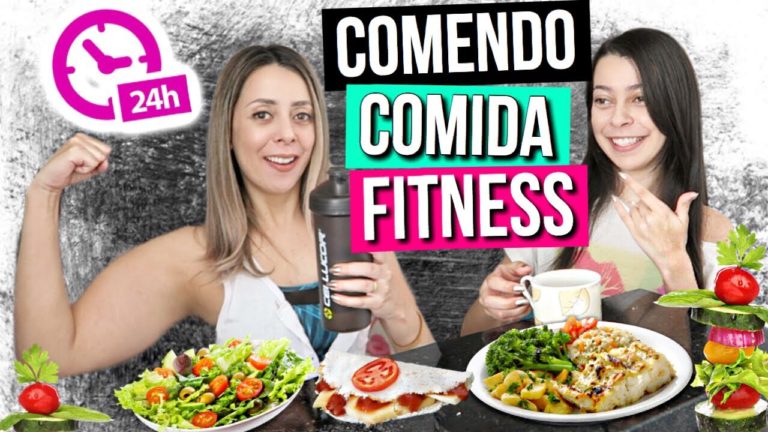 24 HORAS COMENDO COMIDA FITNESS