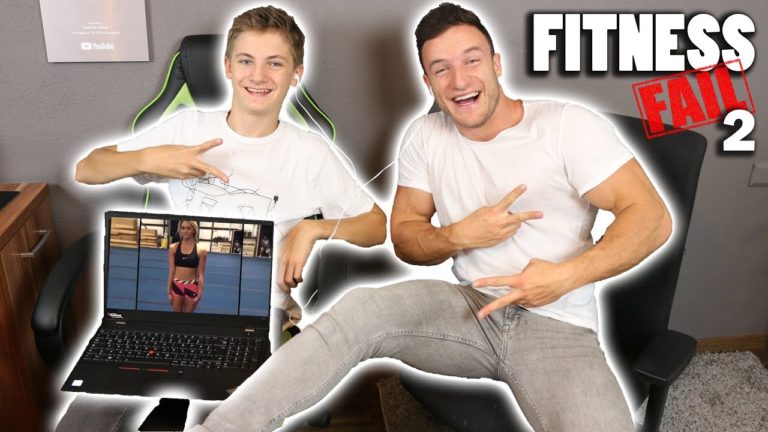 Mein Bruder und ich reagieren auf Fitness Fails! #2