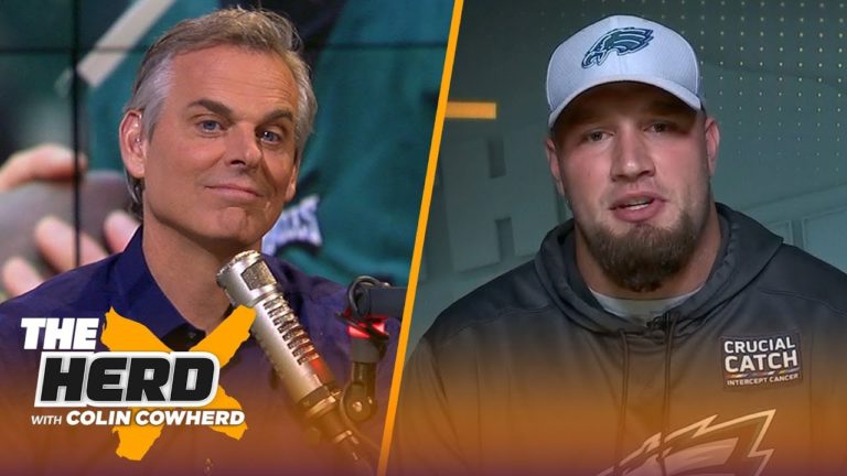 Lane Johnson talks Eagles’ Super Bowl hangover, and Carson Wentz’s health | NFL | THE HERD