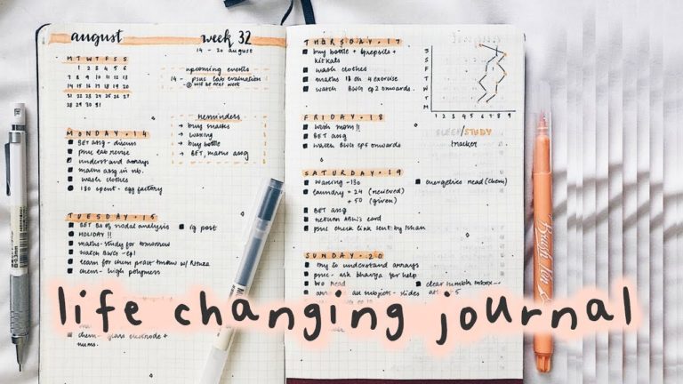 HOW TO: Health journal + journal tour HOW TO: Health journal + journal tour