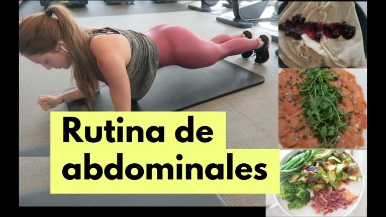 RUTINA DE ABDOMINALES | LO QUE COMO EN UN DIA #VLOG