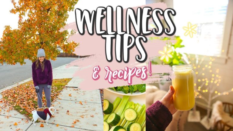 HEALTH & WELLNESS TIPS! + Easy Recipes! vlogmas day 3