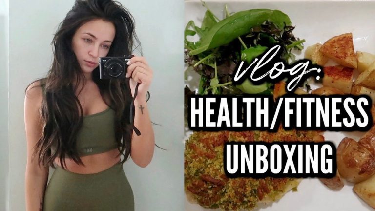 HEALTH/FITNESS UNBOXING + CHEF STEPH: VLOG | Stephanie Ledda