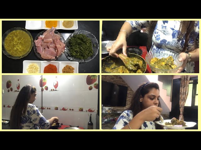 Quick 5kg Weight Loss Palak Dal Chicken Recipe || Fitness And Lifestyle Channel