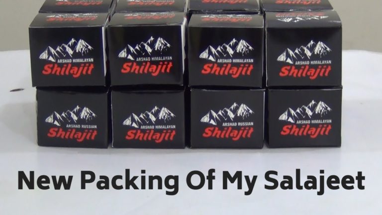 New Packing Of My Shilajit | Salajeet Ki Nayi Packing By Fitness With Arshad