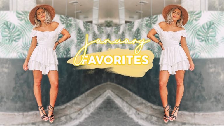 JANUARY FITNESS, FOOD & BEAUTY MUST HAVES!