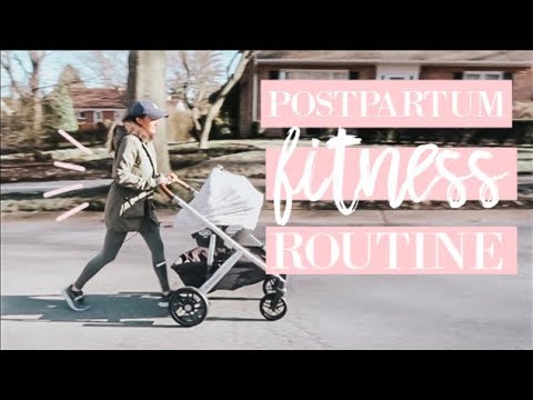 MY POSTPARTUM FITNESS ROUTINE + ACTIVEWEAR HAUL | Becca Bristow