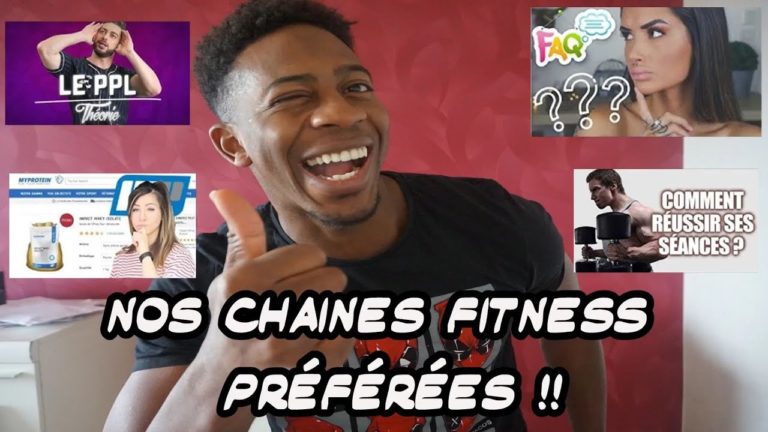 MES YOUTUBEURS FITNESS PRÉFÉRÉS!