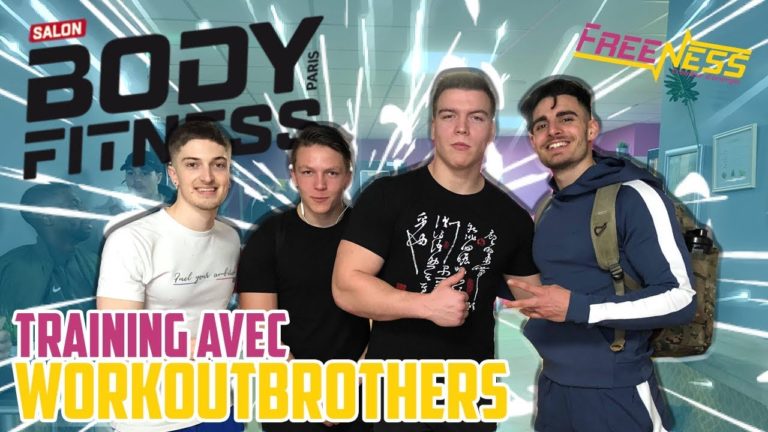 SALON DU FITNESS 2019 ! TRAINING avec WORKOUTBROTHERS !