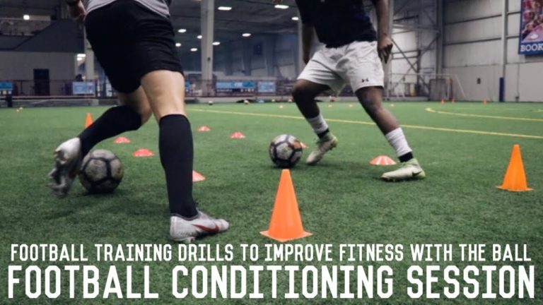 Football Conditioning Session | Improve Your Fitness With The Ball