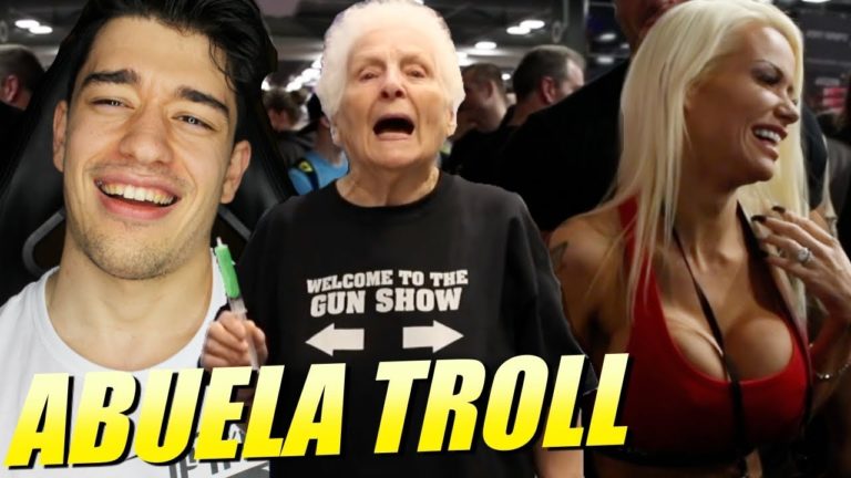 ABUELA FITNESS TROLL 😂