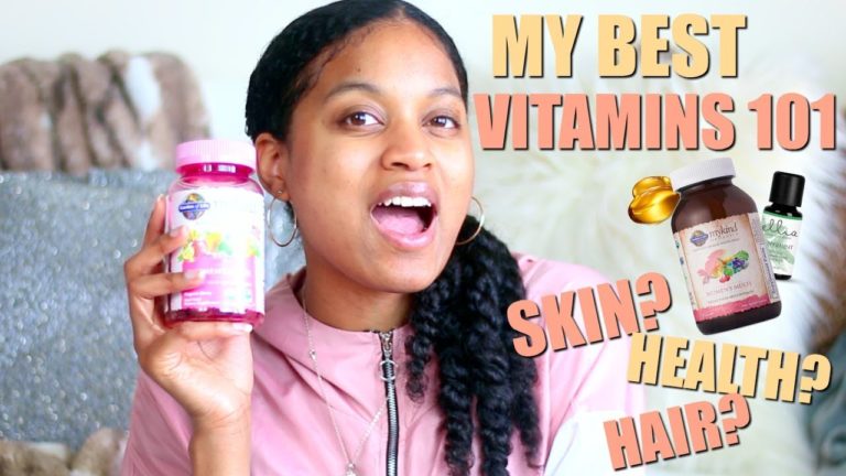 BEST VITAMINS FOR SKIN, HEALTH AND HAIR + MY DAILY VITAMIN ROUTINE