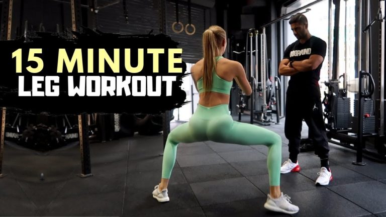 15 Minute LEG Workout – Fitness Series With Romee Strijd 15 Minute LEG Workout – Fitness Series With Romee Strijd