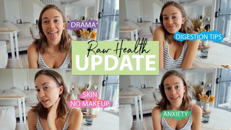Q&A | HONEST HEALTH UPDATE – Skin, Gut Health, Anxiety & Ex Vegans!!