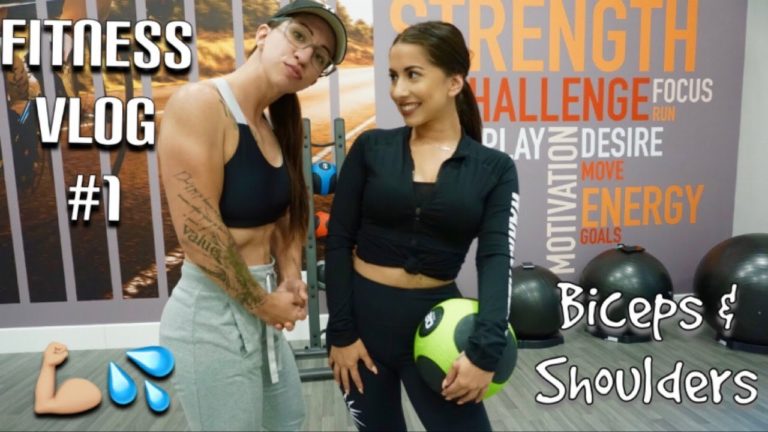 FITNESS VLOG #1: BICEPS & SHOULDERS *How to get rid of love handles answered* FITNESS VLOG #1: BICEPS & SHOULDERS *How to get rid of love handles answered*