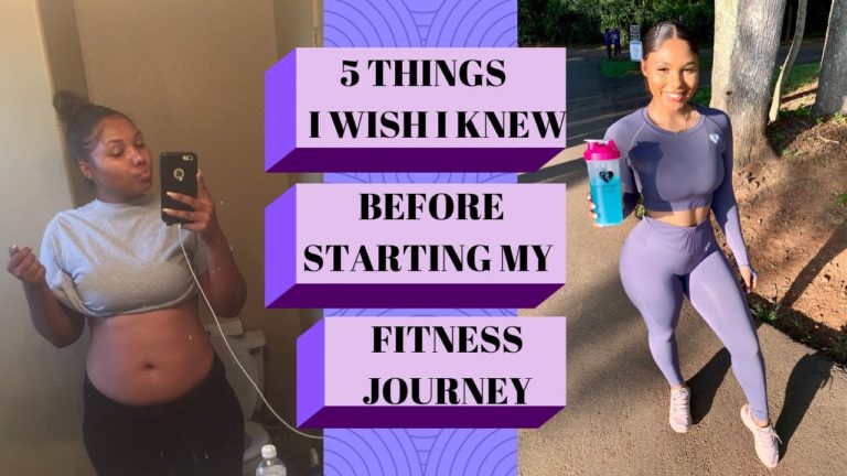 5 Things I Wish I Knew Before I Started My Fitness Journey ( learn from my mistakes lol)