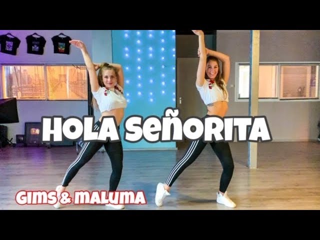 GIMS, Maluma – Hola Señorita – (Maria) Easy Fitness Dance Video Choreography