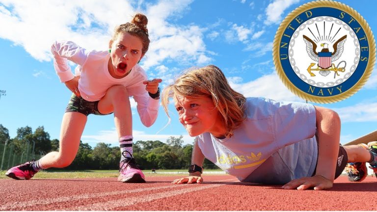 KIDS TAKE THE US NAVY FITNESS TEST w/ The Norris Nuts