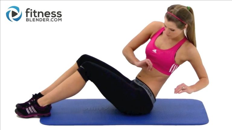 10 Min Abs Workout — At Home Abdominal and Oblique Exercises