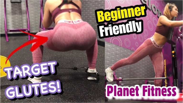 Beginner Friendly Glute Workout | PLANET FITNESS