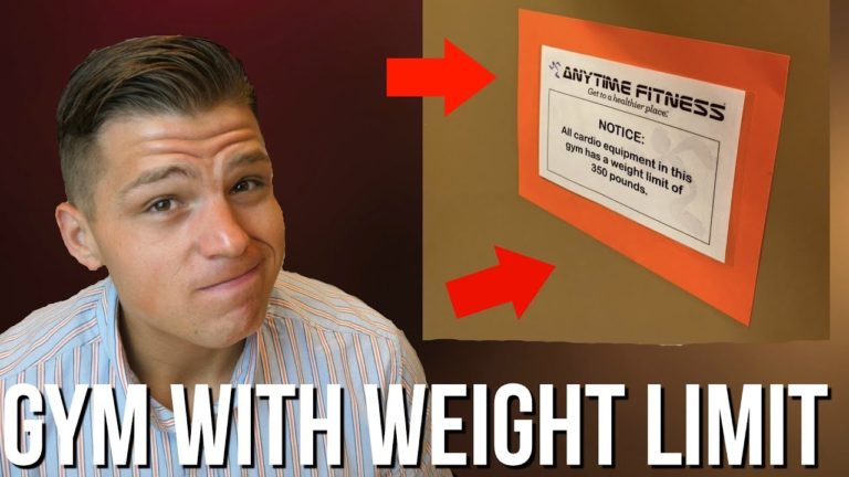 Anytime Fitness Enforces WEIGHT LIMIT at Their Gym (Yikes)