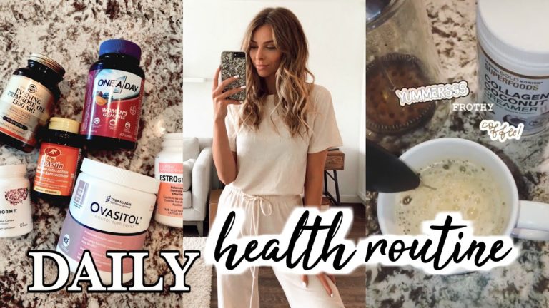 Daily Health Routine | A Morning In My Life | Supplements, Coffee, Skincare Daily Health Routine | A Morning In My Life | Supplements, Coffee, Skincare