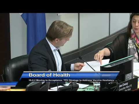 Board of Health – September 23, 2019 – Part 1 Board of Health – September 23, 2019 – Part 1