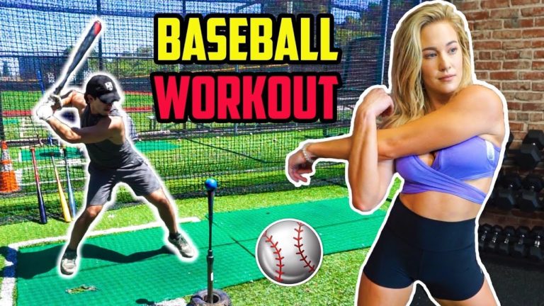 COLLEGE BASEBALL WORKOUT!! (Feat. Fitness Models)