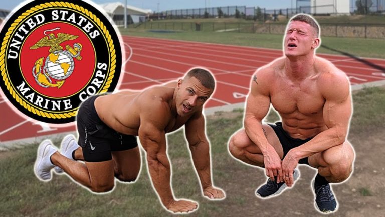 Bodybuilders try the US Marine Fitness Test without practice Bodybuilders try the US Marine Fitness Test without practice