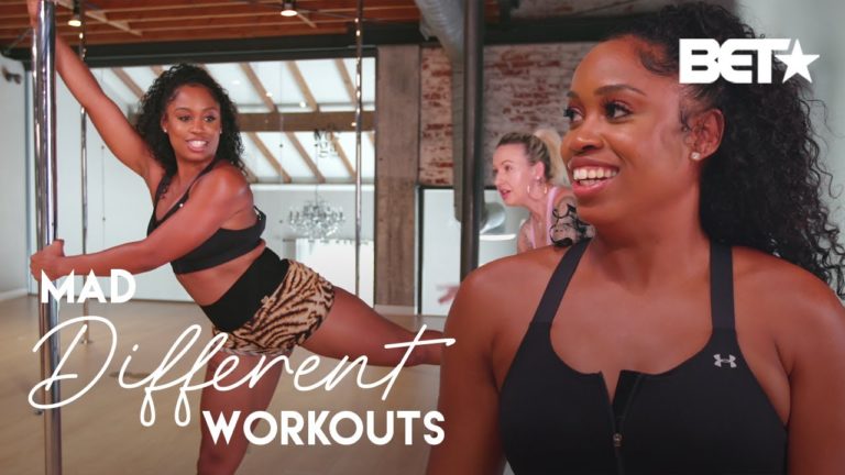 Fitness Guru Capri Curves Takes On Pole Dancing As Her Next Workout Routine | Mad Different Workouts