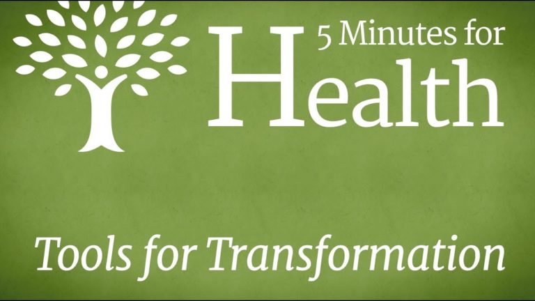 5 Minutes For Health 5 Minutes For Health