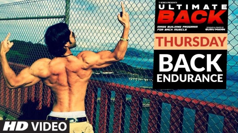 Thursday – BACK ENDURANCE | ULTIMATE BACK | Guru Mann | Health & Fitness