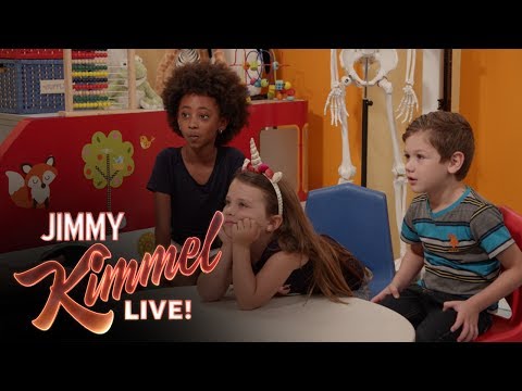 Jimmy Kimmel Talks to Kids About Health Care Jimmy Kimmel Talks to Kids About Health Care