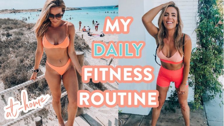 My Daily Fitness Routine // How I Keep off 45 lbs at Home! My Daily Fitness Routine // How I Keep off 45 lbs at Home!