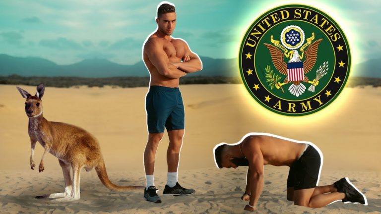 Australians try the US Army Fitness Test (without practice)