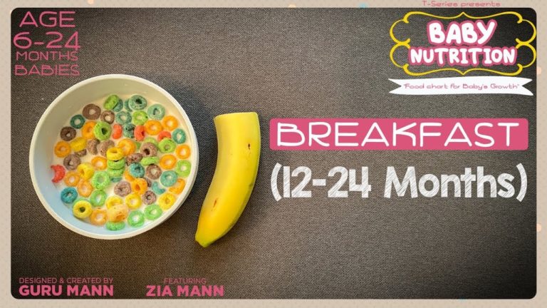 Breakfast 12-24 Month Babies | BABY NUTRITION Program | Guru Mann | Health & Fitness Breakfast 12-24 Month Babies | BABY NUTRITION Program | Guru Mann | Health & Fitness