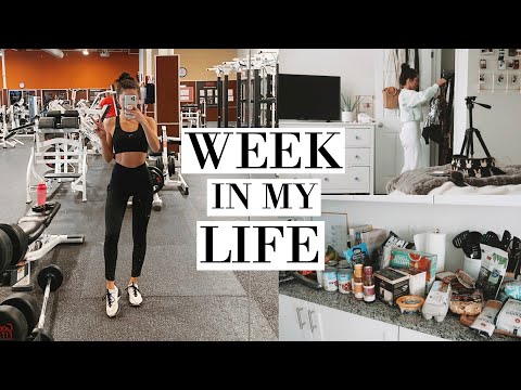 WEEKLY VLOG | MY 2020 FITNESS GOALS & GETTING ORGANIZED