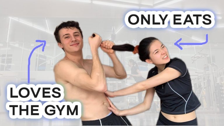 FITNESS TRANSFORMATION — Boyfriend Forces Me to Workout at the GYM😭