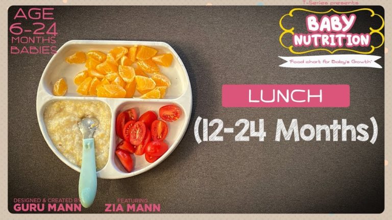 Lunch 12-24 Month Babies | BABY NUTRITION Program | Guru Mann | Health & Fitness