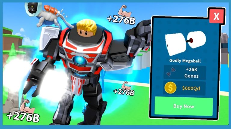 I Become The Biggest With This Secret Workout In Roblox Fitness Simulator