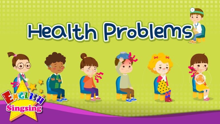 Kids vocabulary – Health Problems – hospital play – Learn English for kids