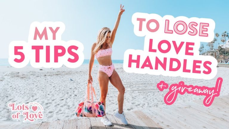 5 Tips to Help Lose Love Handles in 14 Days | Fitness Challenge + Giveaway