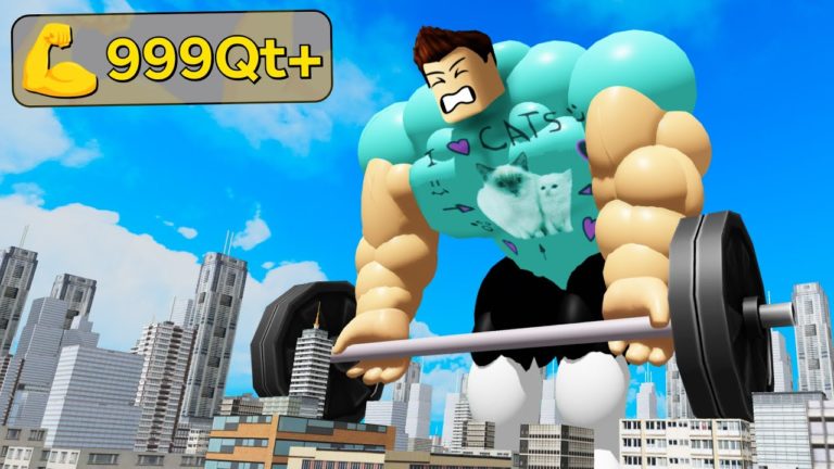 I lifted the MAX WEIGHT in Roblox Fitness Simulator