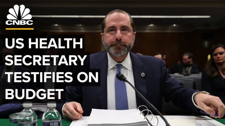 Health Secretary Alex Azar testifies before Congress on fiscal 2021 budget – 2/26/2020